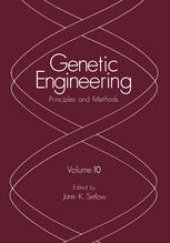 book Genetic Engineering: Principles and Methods