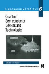 book Quantum Semiconductor Devices and Technologies