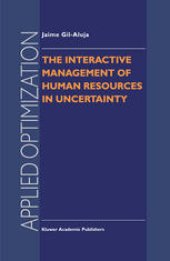 book The Interactive Management of Human Resources in Uncertainty