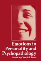 book Emotions in Personality and Psychopathology