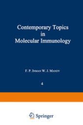 book Contemporary Topics in Molecular Immunology: Volume 4
