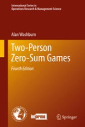 book Two-Person Zero-Sum Games