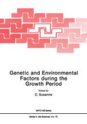 book Genetic and Environmental Factors during the Growth Period