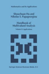 book Handbook of Multivalued Analysis: Volume II: Applications