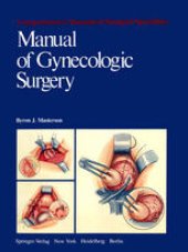 book Manual of Gynecologic Surgery