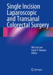 book Single Incision Laparoscopic and Transanal Colorectal Surgery