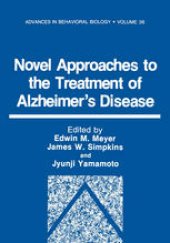 book Novel Approaches to the Treatment of Alzheimer’s Disease