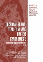 book Lacrimal Gland, Tear Film, and Dry Eye Syndromes 3: Basic Science and Clinical Relevance Part B