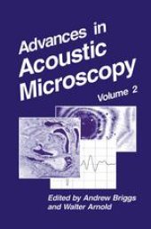 book Advances in Acoustic Microscopy