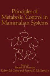 book Principles of Metabolic Control in Mammalian Systems