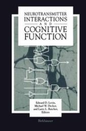 book Neurotransmitter Interactions and Cognitive Function