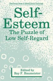 book Self-Esteem: The Puzzle of Low Self-Regard