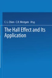 book The Hall Effect and Its Applications