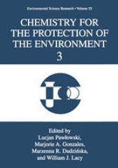book Chemistry for the Protection of the Environment 3
