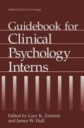 book Guidebook for Clinical Psychology Interns