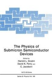 book The Physics of Submicron Semiconductor Devices