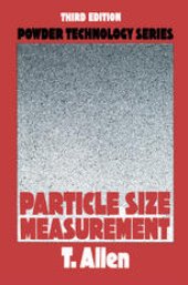 book Particle Size Measurement