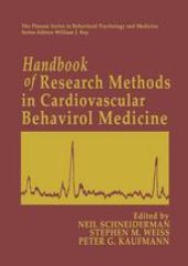 book Handbook of Research Methods in Cardiovascular Behavioral Medicine