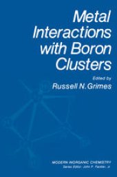 book Metal Interactions with Boron Clusters