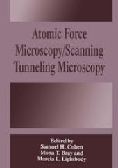 book Atomic Force Microscopy/Scanning Tunneling Microscopy