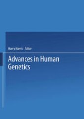 book Advances in Human Genetics