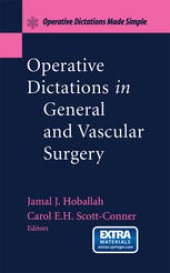 book Operative Dictations in General and Vascular Surgery: Operative Dictations Made Simple