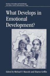 book What Develops in Emotional Development?