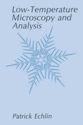 book Low-Temperature Microscopy and Analysis