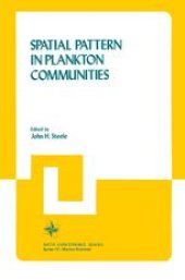 book Spatial Pattern in Plankton Communities