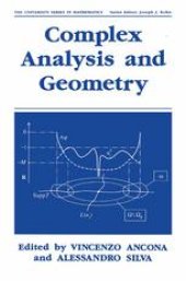 book Complex Analysis and Geometry