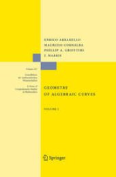 book Geometry of Algebraic Curves: Volume I