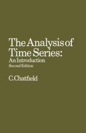 book The Analysis of Time Series: An Introduction