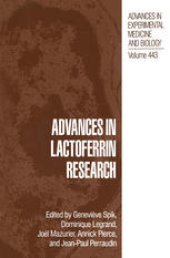 book Advances in Lactoferrin Research