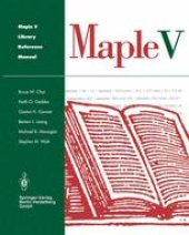 book Maple V Library Reference Manual