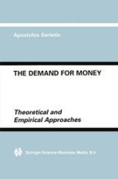 book The Demand for Money: Theoretical and Empirical Approaches