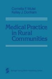 book Medical Practice in Rural Communities