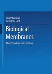 book Biological Membranes: Their Structure and Function