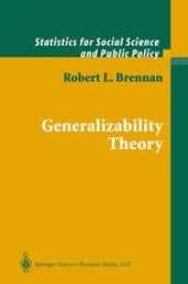 book Generalizability Theory