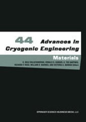 book Advances in Cryogenic Engineering Materials