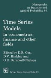 book Time Series Models: In econometrics, finance and other fields