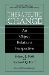 book Therapeutic Change: An Object Relations Perspective