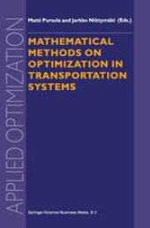 book Mathematical Methods on Optimization in Transportation Systems