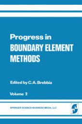 book Progress in Boundary Element Methods: Volume 2