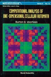 book Computational analysis of one-dimensional cellular automata