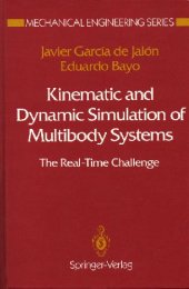 book Kinematic and dynamic simulation of multibody systems: the real-time challenge