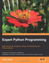 book Expert Python programming learn best practices to designing, coding, and distributing your Python software