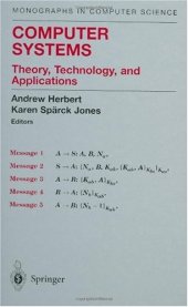 book Computer Systems Theory Technology and Applications