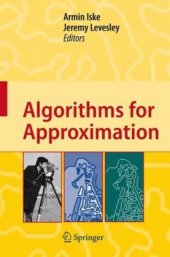 book Algorithms for Approximation A Iske J Levesley