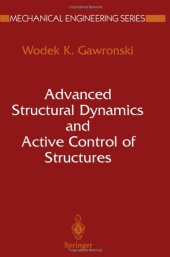 book Advanced Structural Dynamics and Active Control of Structures