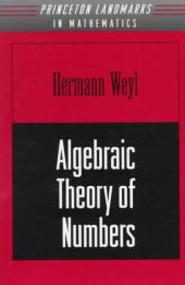 book Algebraic theory of numbers